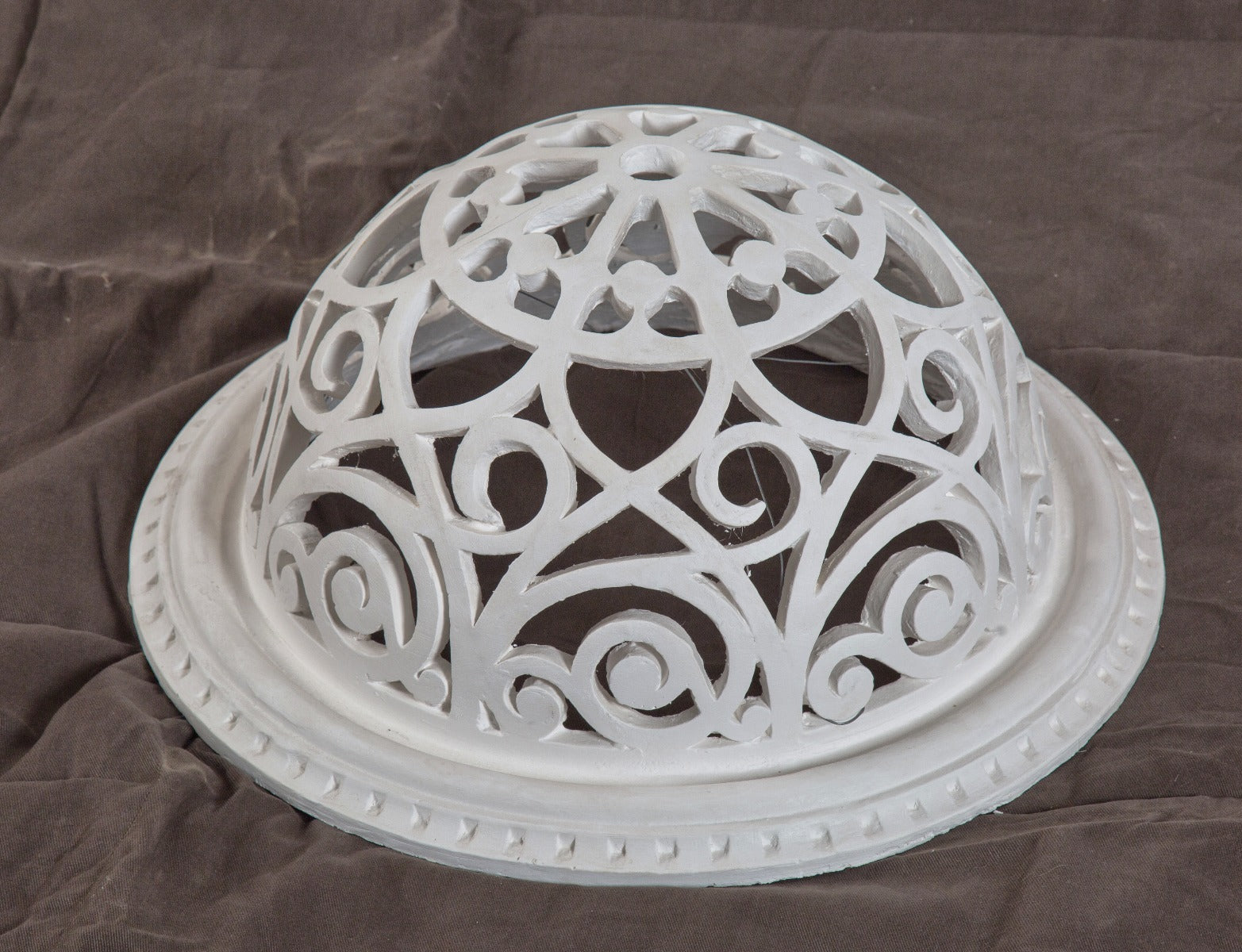 limited edition of a faithfully recreated cast plaster auditorium theater proscenium vault ventilation dome designed by louis sullivan