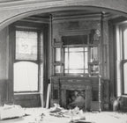 louis sullivan-designed 1883 selz residence carved wood exterior ornament salvaged during demolition in 1967