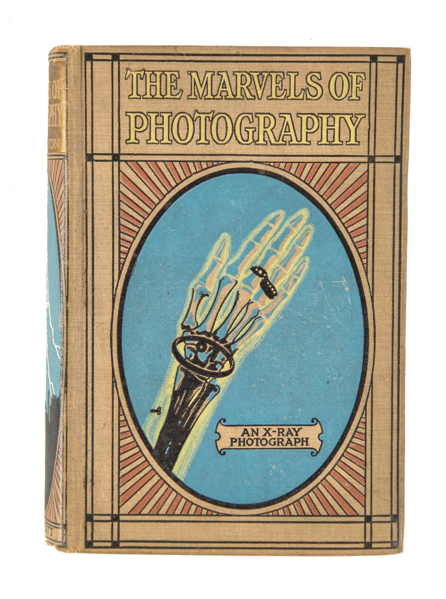early 20th century original hardbound "marvels of photography" by charles robert gibson