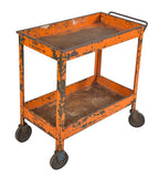 fully functional original salvaged chicago streets and sanitation workshop cart with stenciled lettering