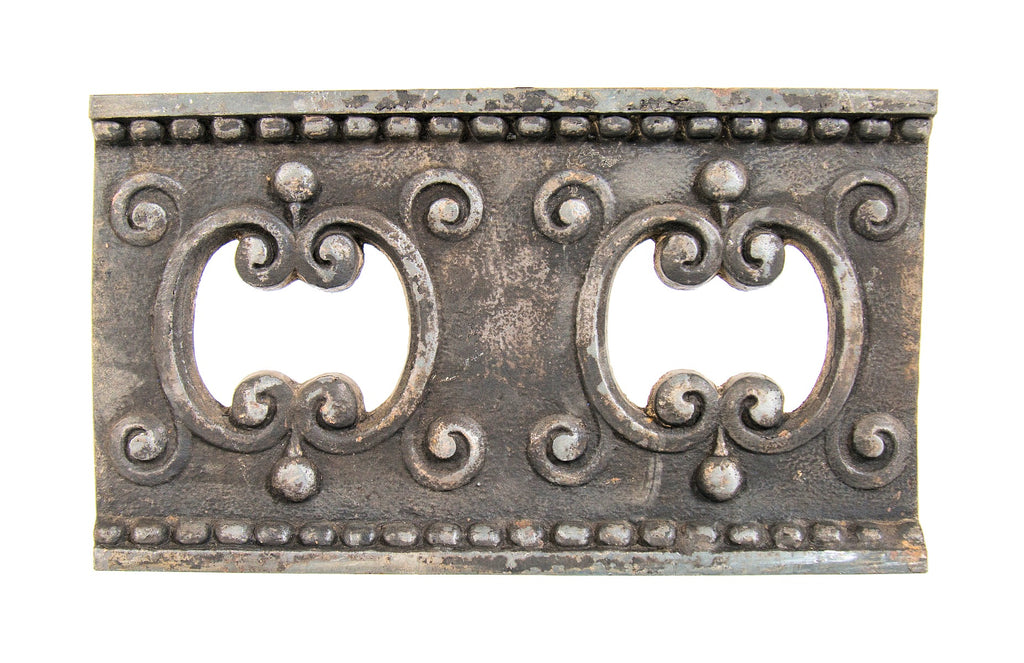 historically important old colony building interior ornamental cast iron winslow brothers elevator door header panel