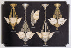 exceptional all original and intact depression-era moe-bridges profusely illustrated lighting catalog