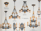 exceptional all original and intact depression-era moe-bridges profusely illustrated lighting catalog