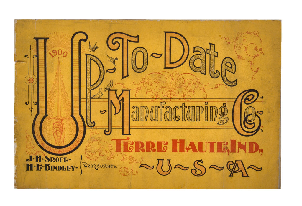 profusely illustrated c. 1900 up-to-date manufacturing company ornamental metalwork catalogue