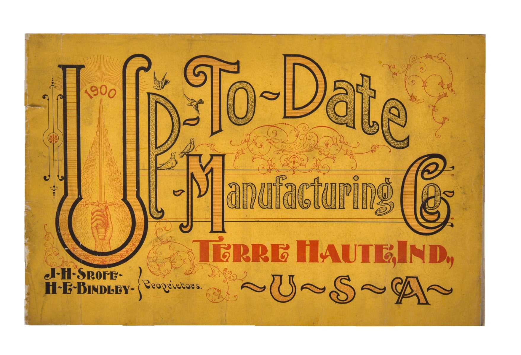 profusely illustrated c. 1900 up-to-date manufacturing company ornamental metalwork catalogue