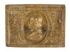 original early 20th century antique american ornamental figural stamped steel dawson brothers summer cover