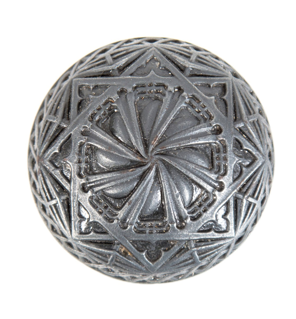 museum-quality 19th century original louis h. sullivan-designed cast iron guaranty or prudential building doorknob