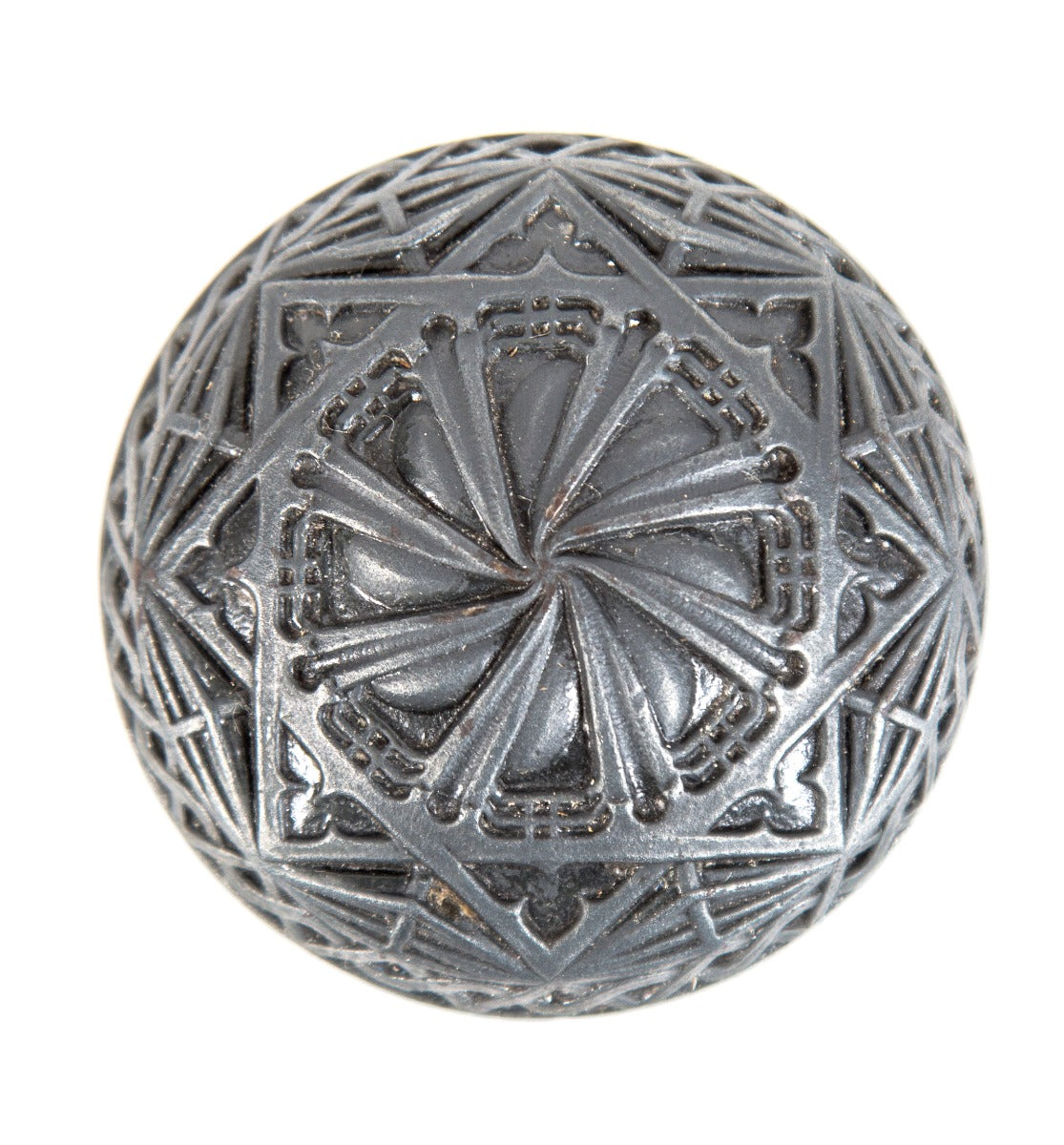 museum-quality 19th century original louis h. sullivan-designed cast iron guaranty or prudential building doorknob