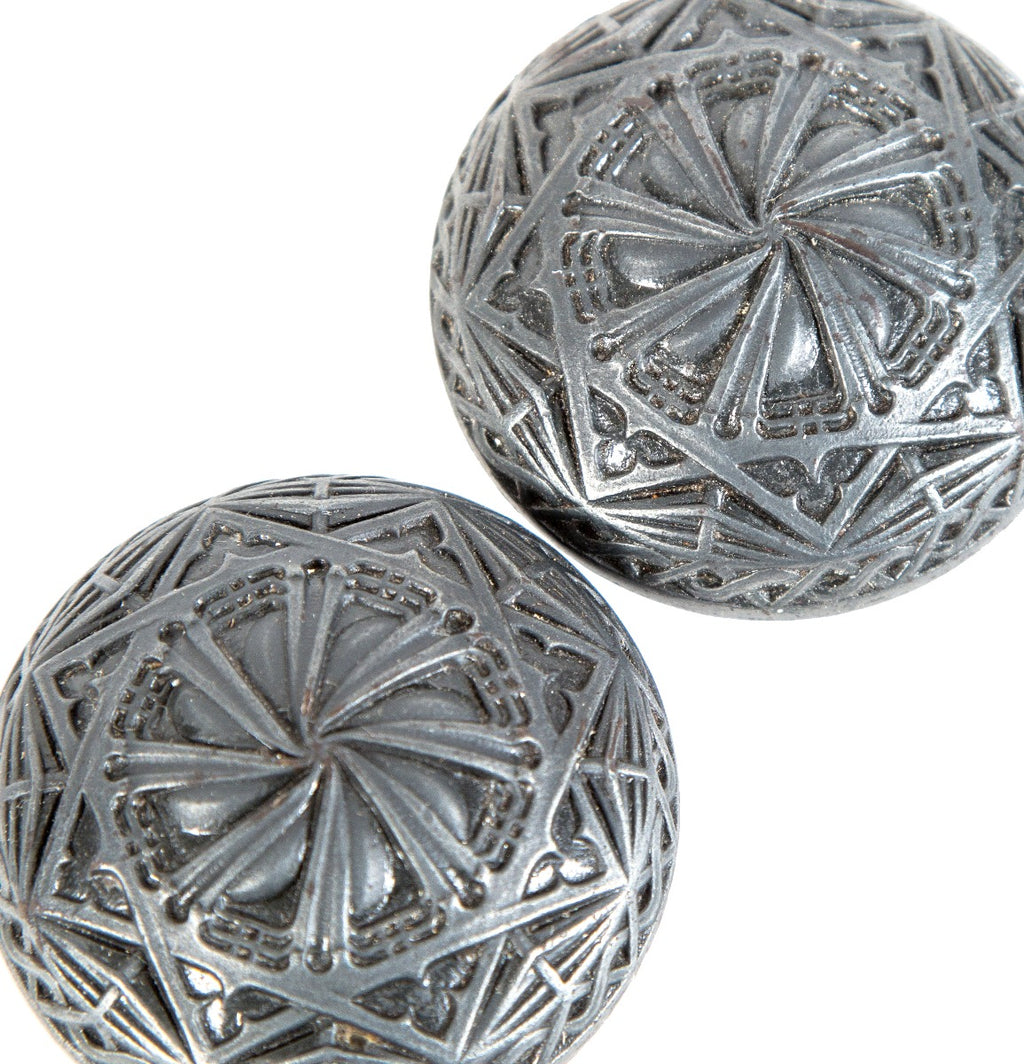 museum-quality 19th century original louis h. sullivan-designed cast iron guaranty or prudential building doorknob