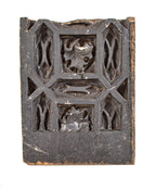 historically important salvaged chicago schiller or garrick theater exterior window surround terra cotta panel