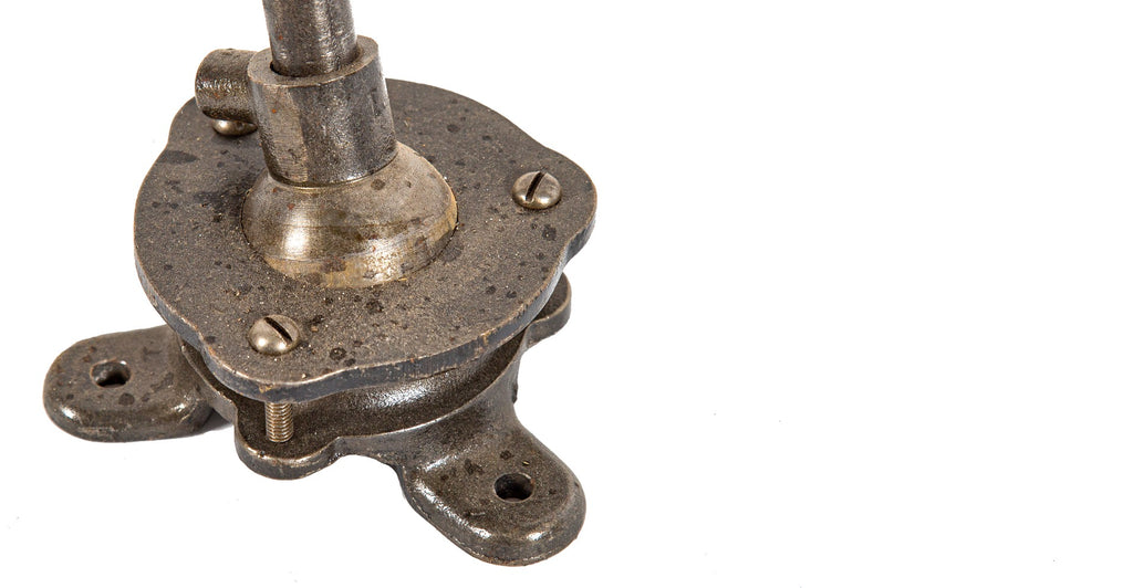 seldom found and highly sought after antique american industrial fully adjustable faries factory machine shop lamp