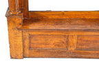 well-maintained 19th century american victorian salvaged chicago golden oak wood residential console or pier mirror with columns