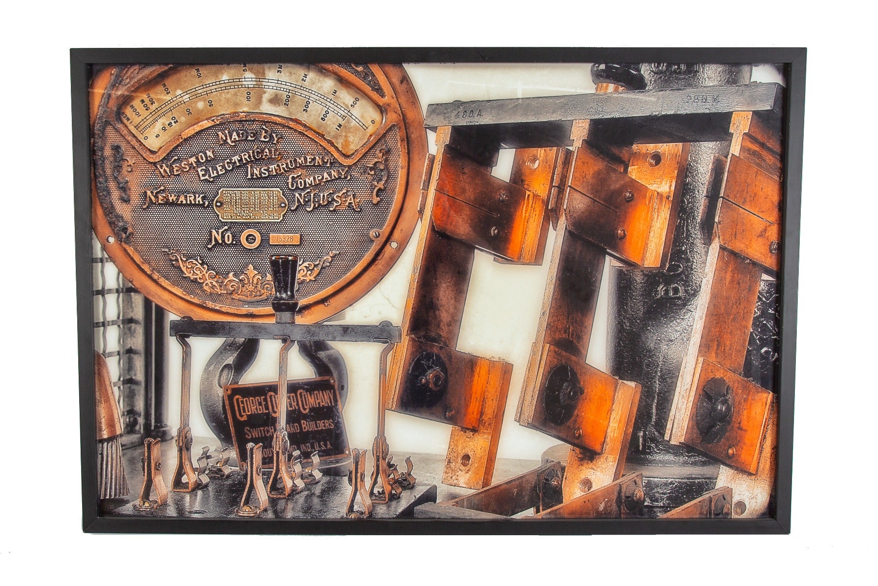 limited edition large format digital print entitled "switches" by eric j. nordstrom