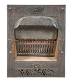 fully functional salvaged chicago antique american interior residential ornamental cast iron fireplace gas insert