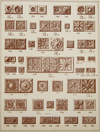 rare early to mid-1880s red slip glaze exterior residential northwestern terra cotta "satyr" figural panel or block