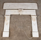 highly sought after all original and intact 19th century post-fire chicago residential eastlake style marble mantel