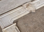 highly sought after all original and intact 19th century post-fire chicago residential eastlake style marble mantel
