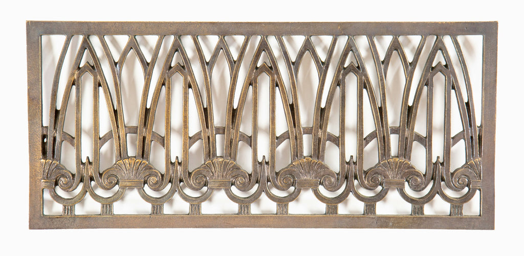 single american art deco interior palmolive building interior lobby elevator door grille recreated during restoration