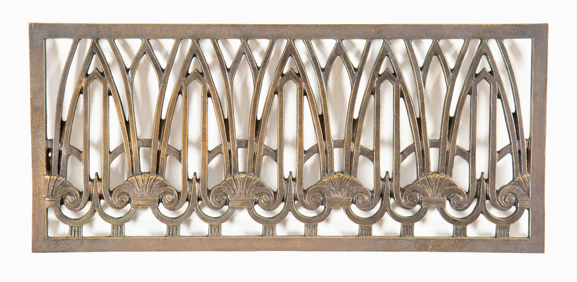 single american art deco interior palmolive building interior lobby elevator door grille recreated during restoration