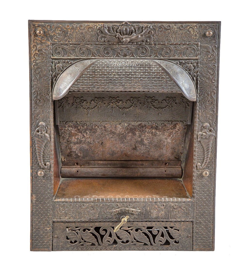 late 19th century fully restored salvaged chicago dawson brothers interior residential fireplace gas insert