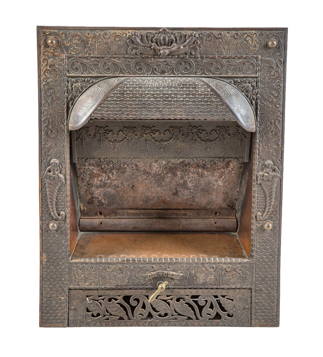 late 19th century fully restored salvaged chicago dawson brothers interior residential fireplace gas insert