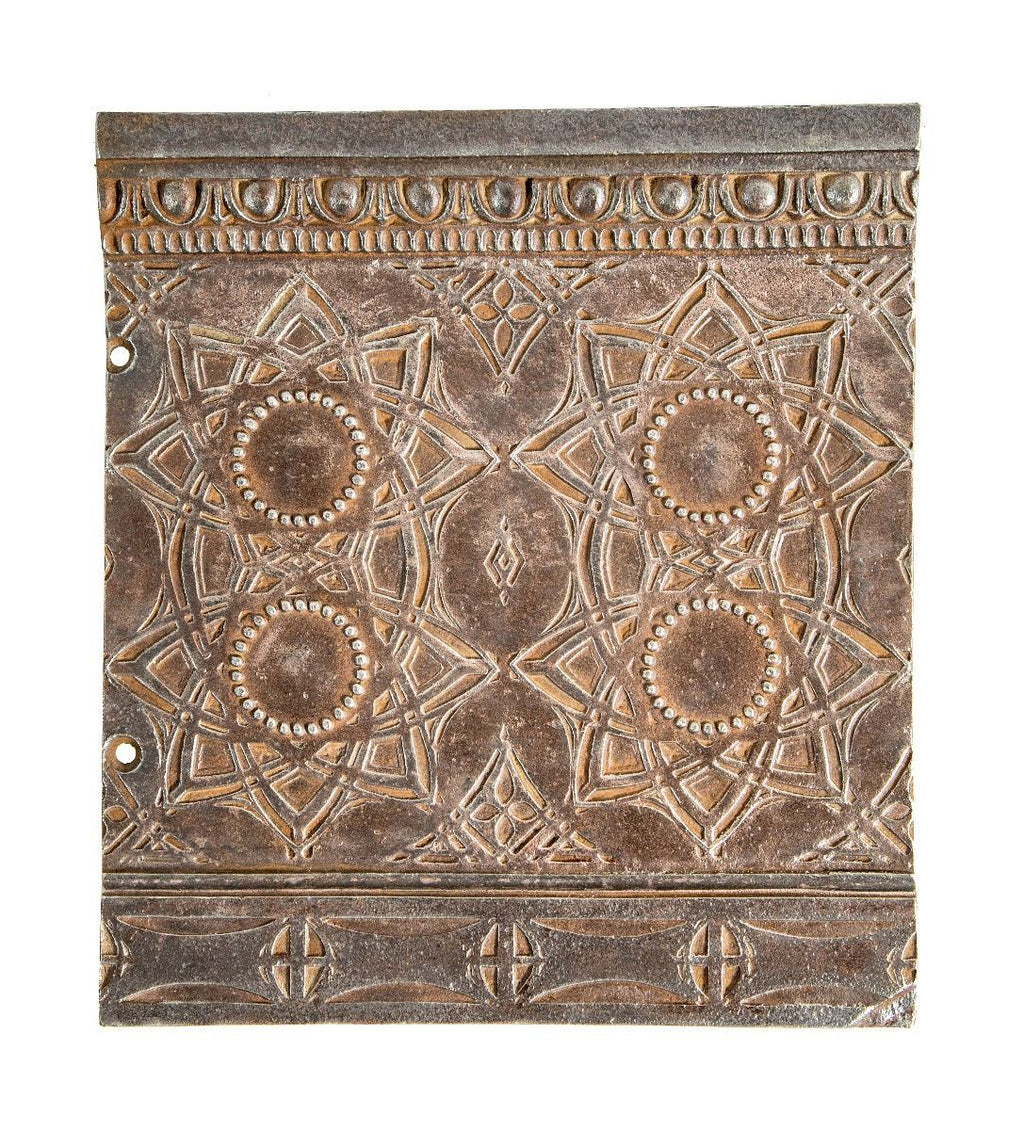 original 1894 louis h. sullivan-designed chicago stock exchange building cast iron staircase stringer executed by winslow brothers