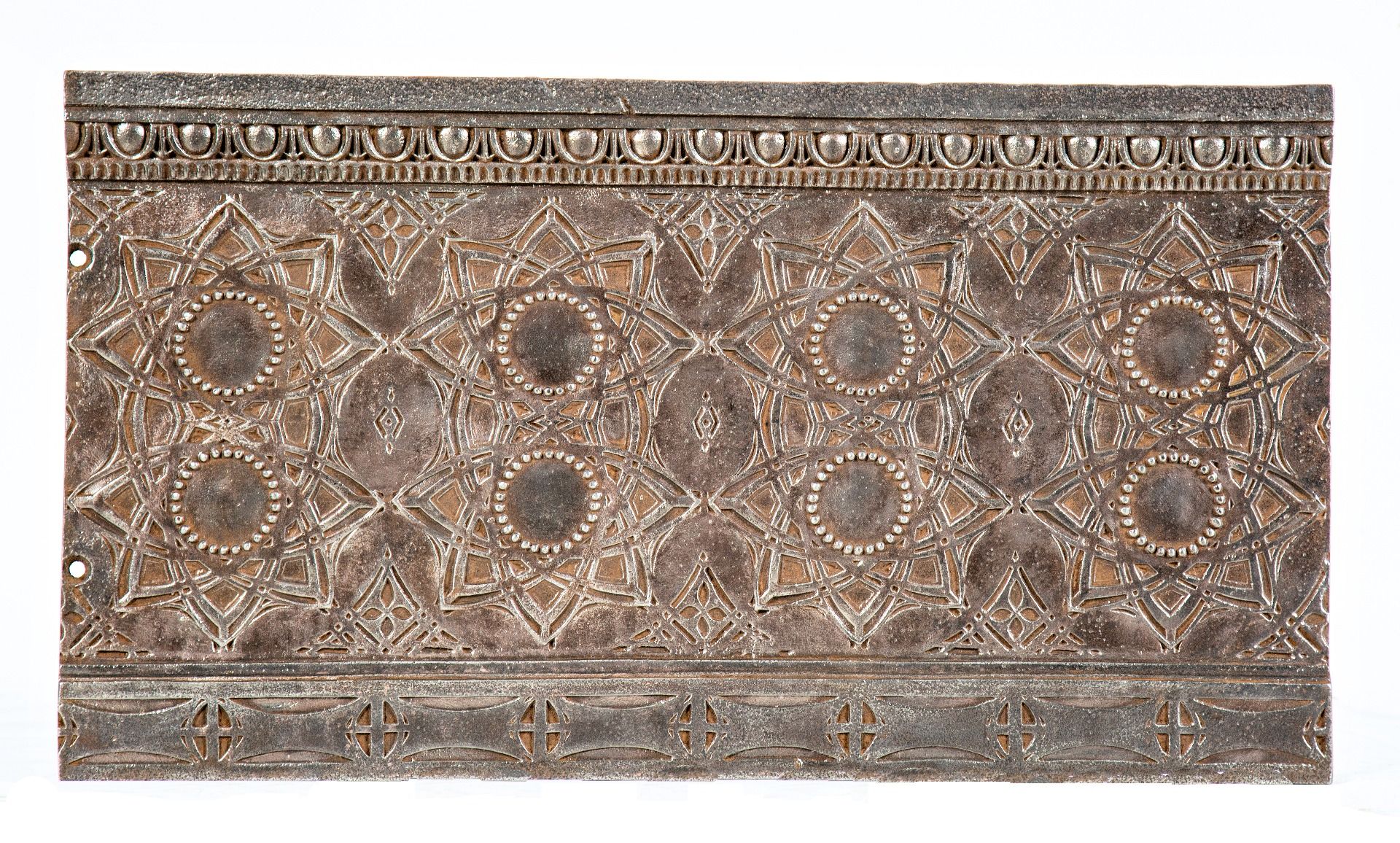 original museum-quality 1894 chicago stock exchange building staircase stringer designed by louis h. sullivan