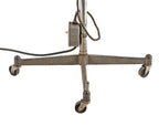 oversized vintage american industrial fully adjustable photogenic machine company stage light with stand