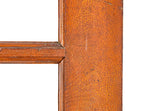 single early 20th century salvaged chicago french door with original glass panes and alligatored patina