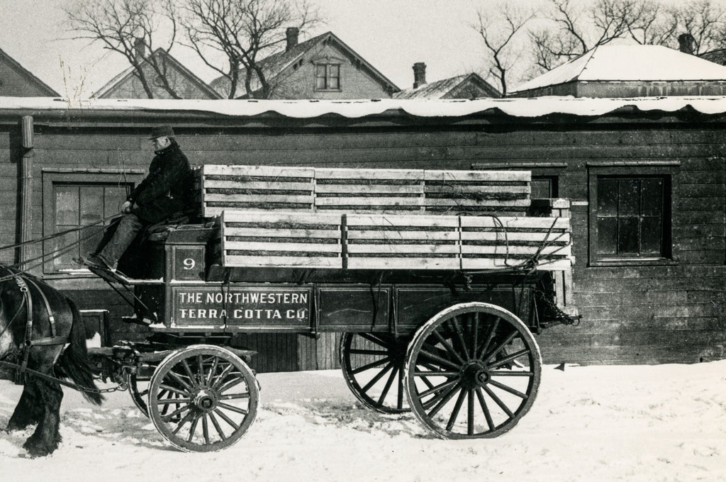 exceptionally rare late 19th or early 20th century northwestern terra cotta salesman sample featuring bear with incised shield