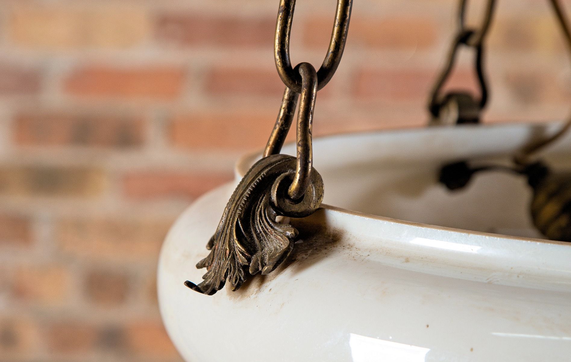 hard to find early 20th century dance hall ceiling fixture with exceptional acid-etched calcite steuben bowl shade
