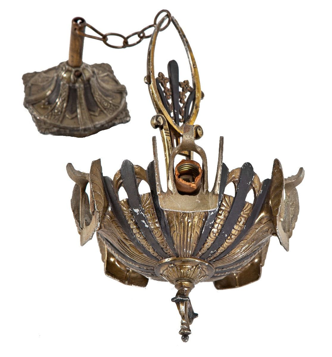 all original and intact depression-era american art deco riddle or lin ...