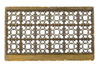 historically important 1920s original oversized cast plaster lawndale theater ornamental transom screen