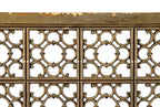 historically important 1920s original oversized cast plaster lawndale theater ornamental transom screen