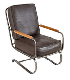 original 1930s american art deco depression-era wolfgang hoffmann springer chair for howell furniture company