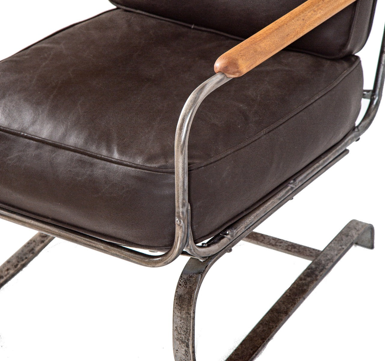 original 1930s american art deco depression-era wolfgang hoffmann springer chair for howell furniture company