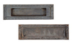 historically important original early 20th century d.h. burnham & company-designed mailslot and chute from continental and commercial bank building