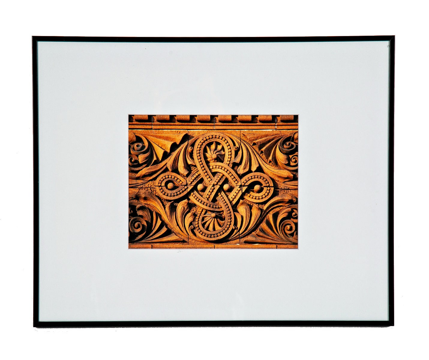 limited edition original signed eric j. nordstrom photographic print entitled "jenney church" with oversized matted frame