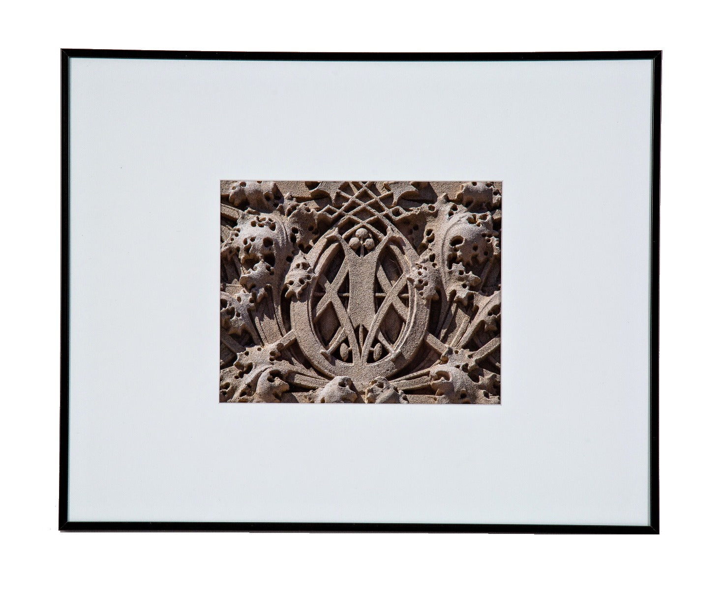 oversized framed and matted eric j. nordstrom digital art print entitled "van allen" with signature on verso