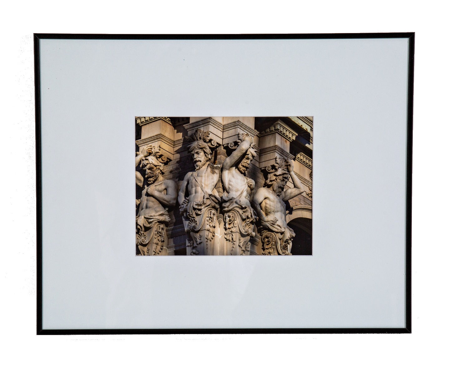 mounted, matted and framed "castle on kilbourn" photographic art print by eric j. nordstrom