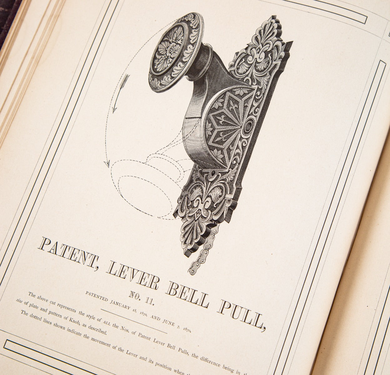 one of two rare and highly sought after 1870 hardbound russell and erwin "real bronze hardware" catalogs