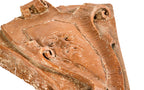 historically important 19th century clinton j. warren-designed red glazed terra cotta loggia corner figural panel from lexington hotel