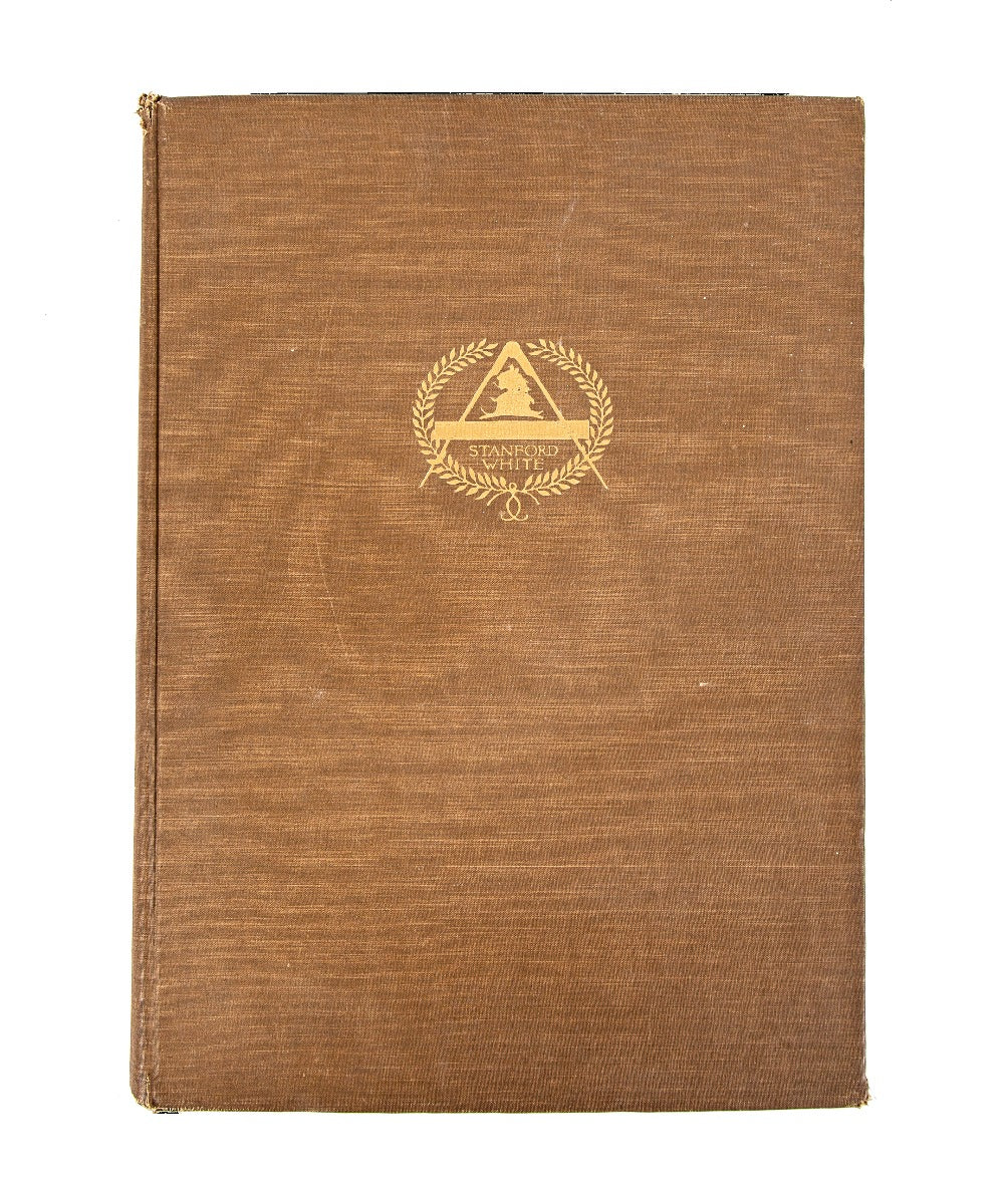 rare oversized original and intact early 20th century sketches and designs by stanford white by son l.g. white