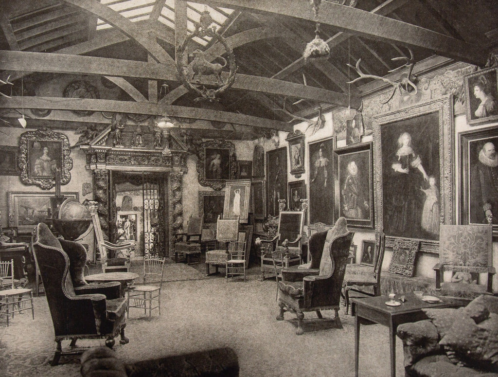 rare oversized original and intact early 20th century sketches and designs by stanford white by son l.g. white