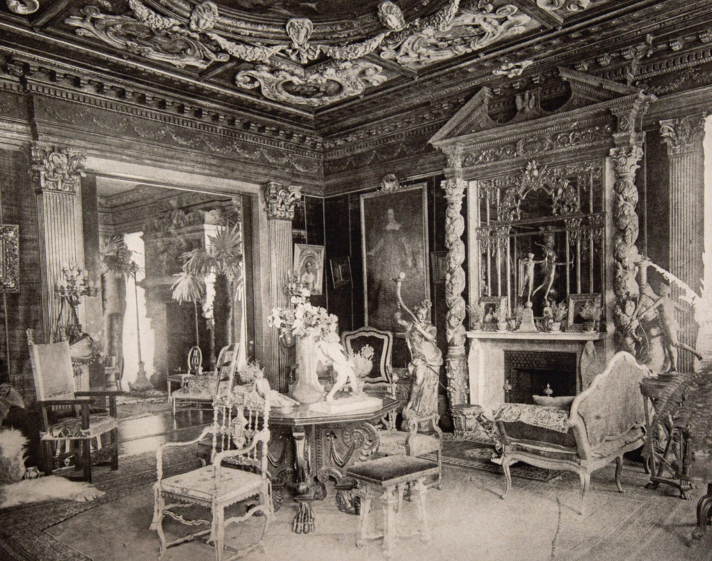 rare oversized original and intact early 20th century sketches and designs by stanford white by son l.g. white