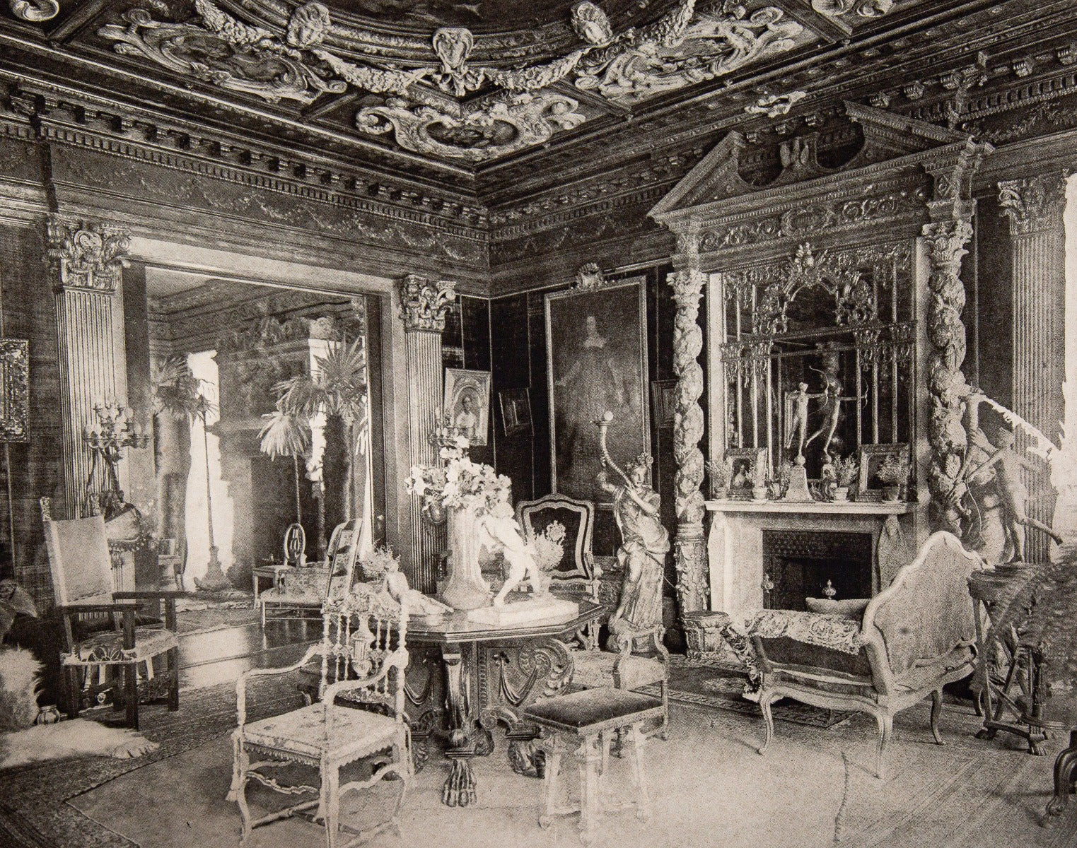 rare oversized original and intact early 20th century sketches and designs by stanford white by son l.g. white