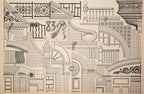 original 19th century hardbound palliser's new cottage homes and details, containing nearly two hundred & fifty new & original designs in all the modern popular styles, showing plans, elevations, perspective views and details