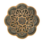 hard to finish moorish style early 20th century ornamental cast bronze "granada" or "cordova" pattern commercial store doorknob