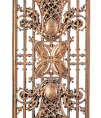 museum-quality 19th century louis sullivan-designed antique american ornamental cast schlesinger & mayer staircase baluster
