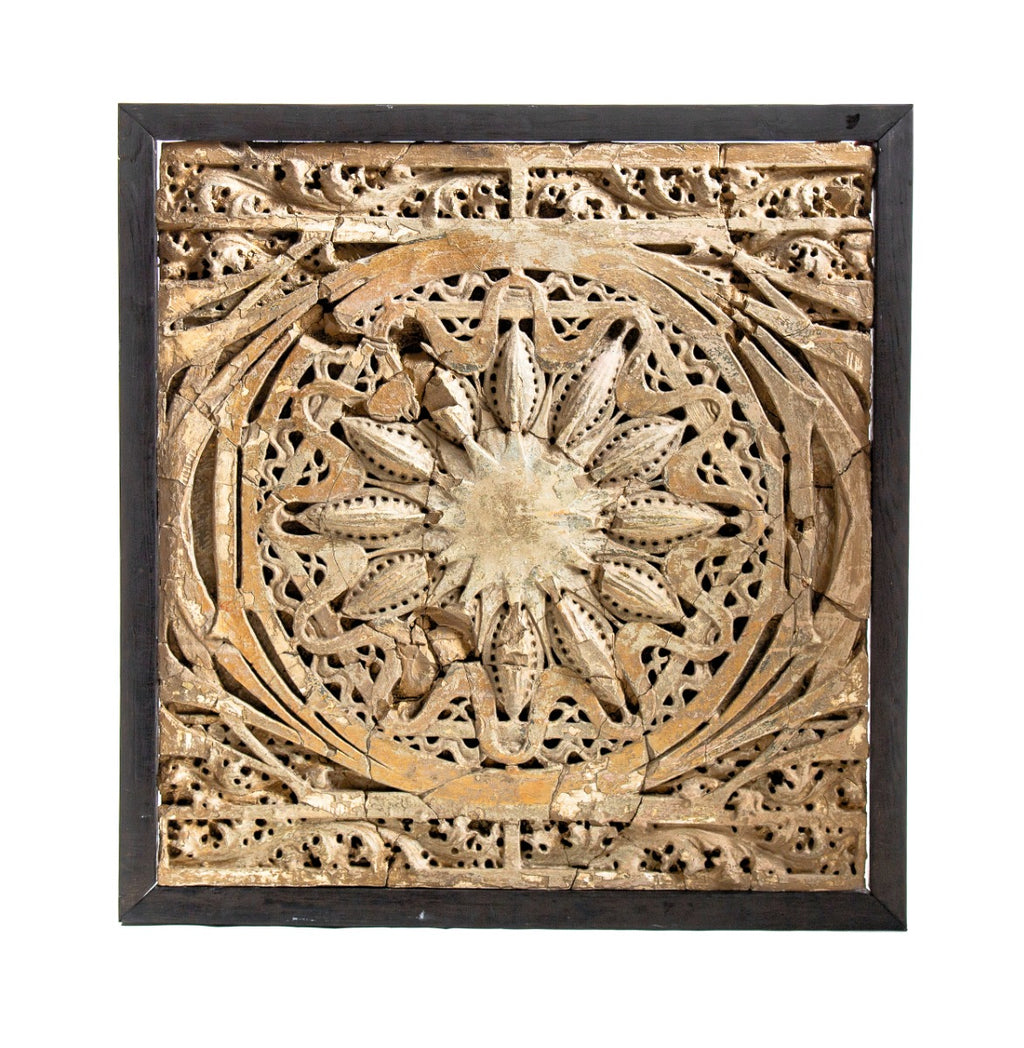 historically important 1892 louis h. sullivan-designed ornamental cast plaster schiller building proscenium vault star-pod